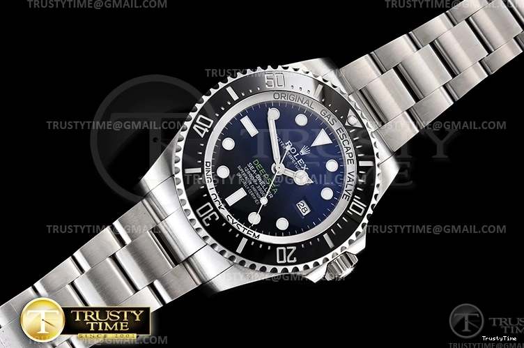 1221 Colorful ROLSD097A – Deep Sea Dweller Blue 126660 904L SS Noob V10 A 1019
